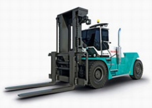 Konecranes mit SMV Schwerstaplern auf der CeMAT 2011