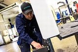 Servicetechniker von UniCarriers bei der Arbeit