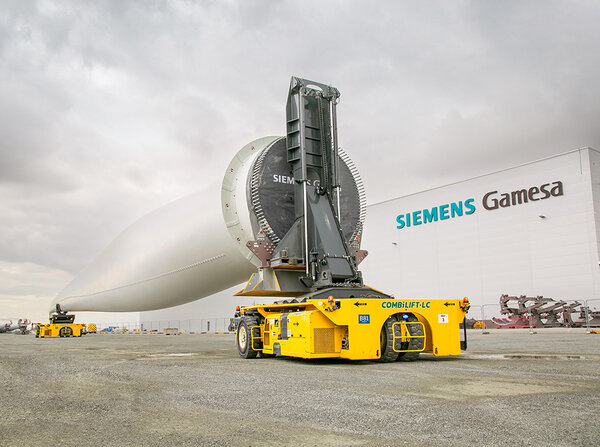 Combilift tritt in den wachsenden Offshore-Windsektor ein