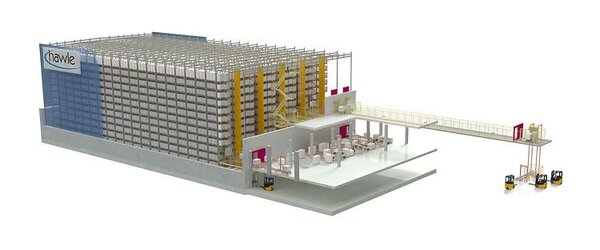 Jungheinrich Logistiklager für Hawle