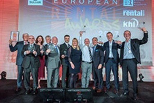 Zeppelin Rental bei den European Rental Awards in Amsterdam ausgezeichnet