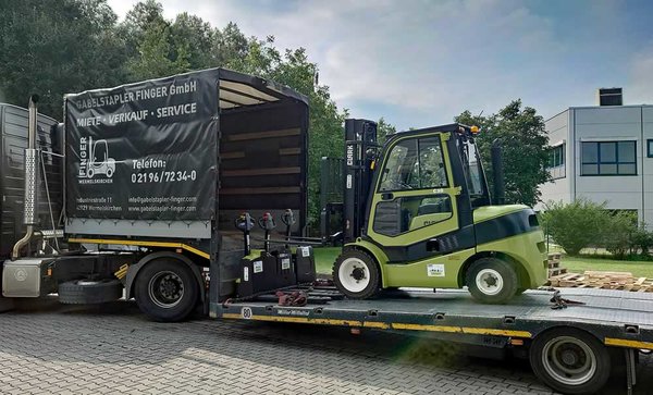 Clark Logistische Unterstützung für den Großeinsatz