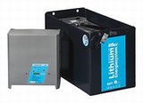 48V-liflex-Energiesysteme: 48V-360Ah (im Umtrog) mit HF-Ladegerät powertron liflex