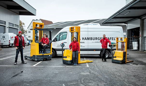 Jungheinrich Unterstützung für die Hamburger Tafel