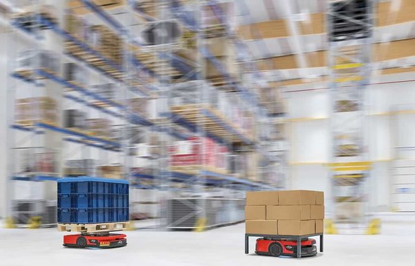 Linde Flink, flexibel und autonom durchs Lager 