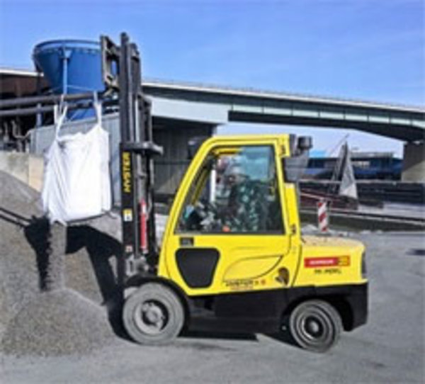 Hyster Stapler im Dusiburger Hafen